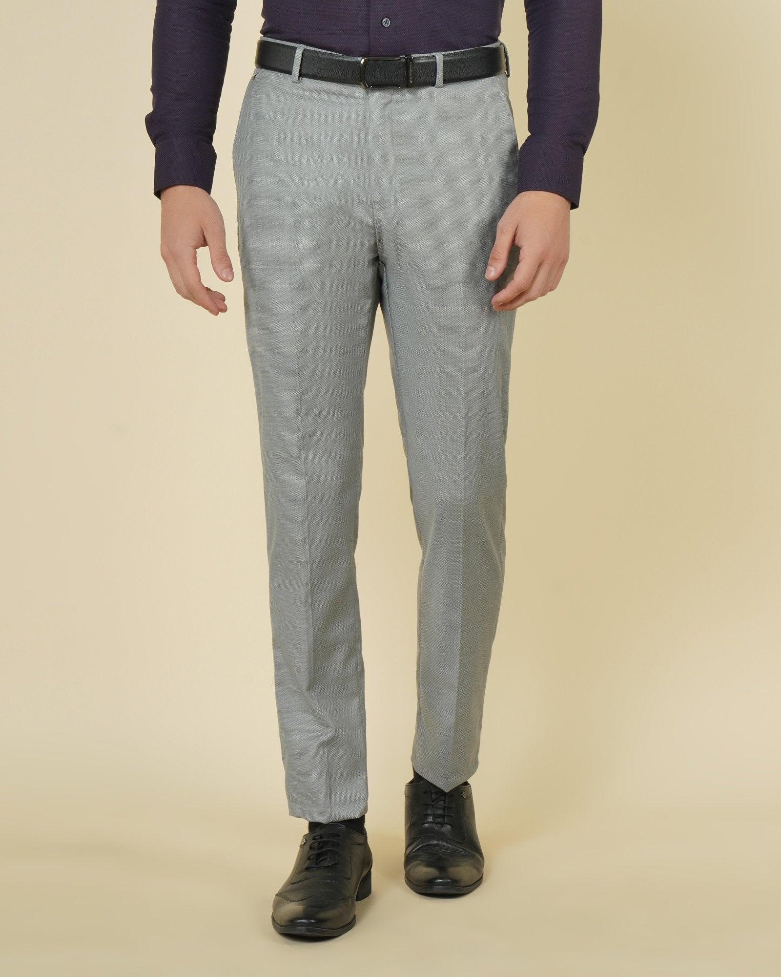 Jesse Formal Classic Trouser In Light Grey (Arise Fit)