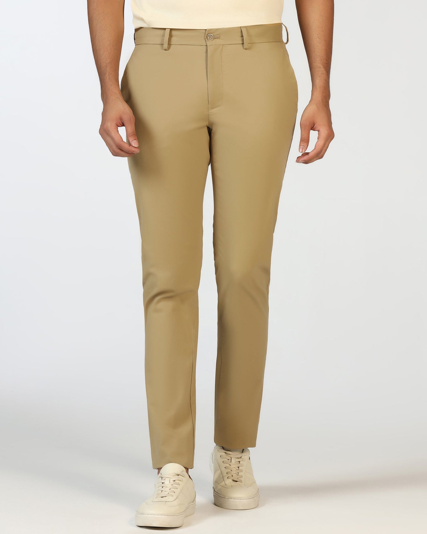 Khaki Solid Khakis - Mario
