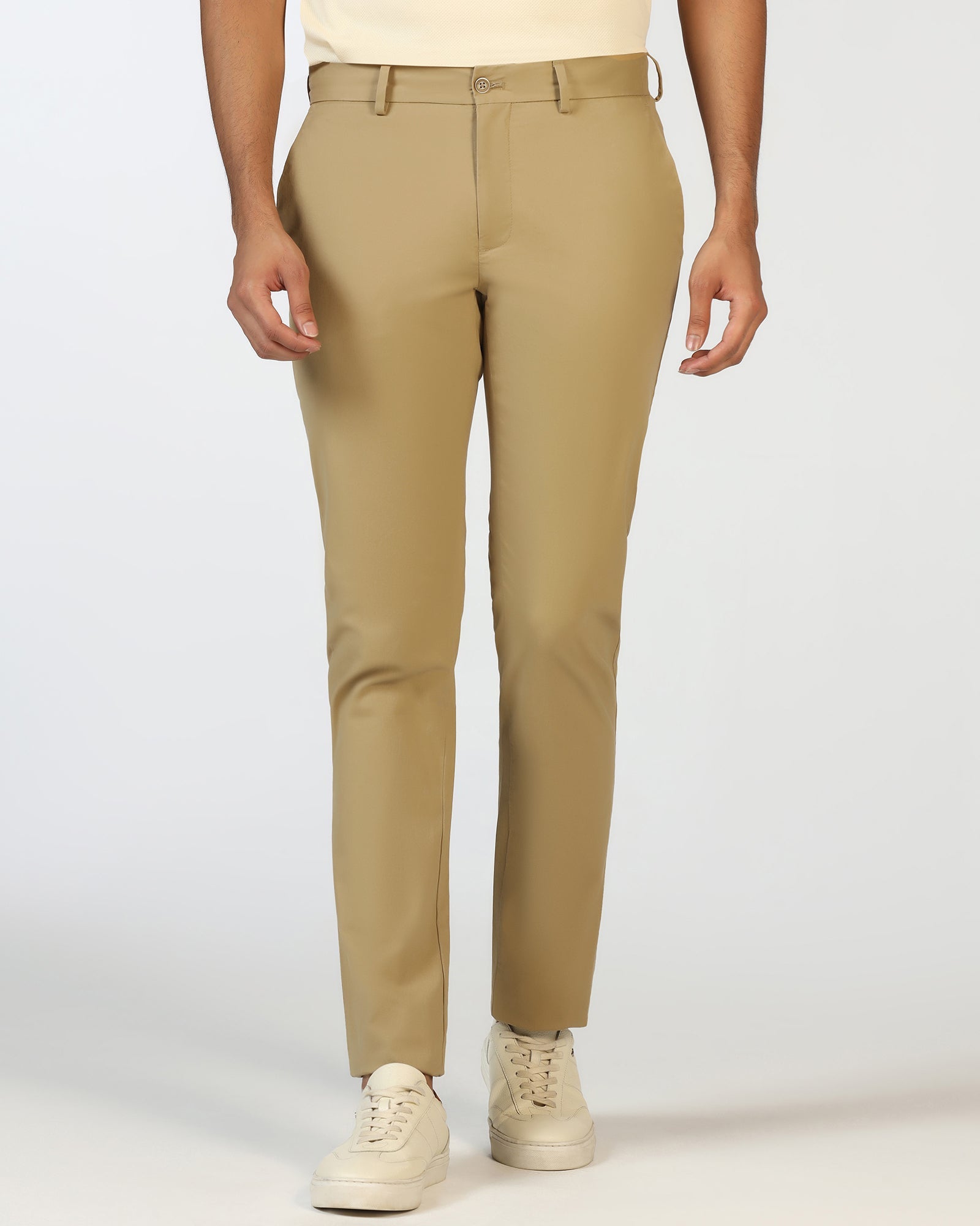 Khaki Solid Khakis - Mario