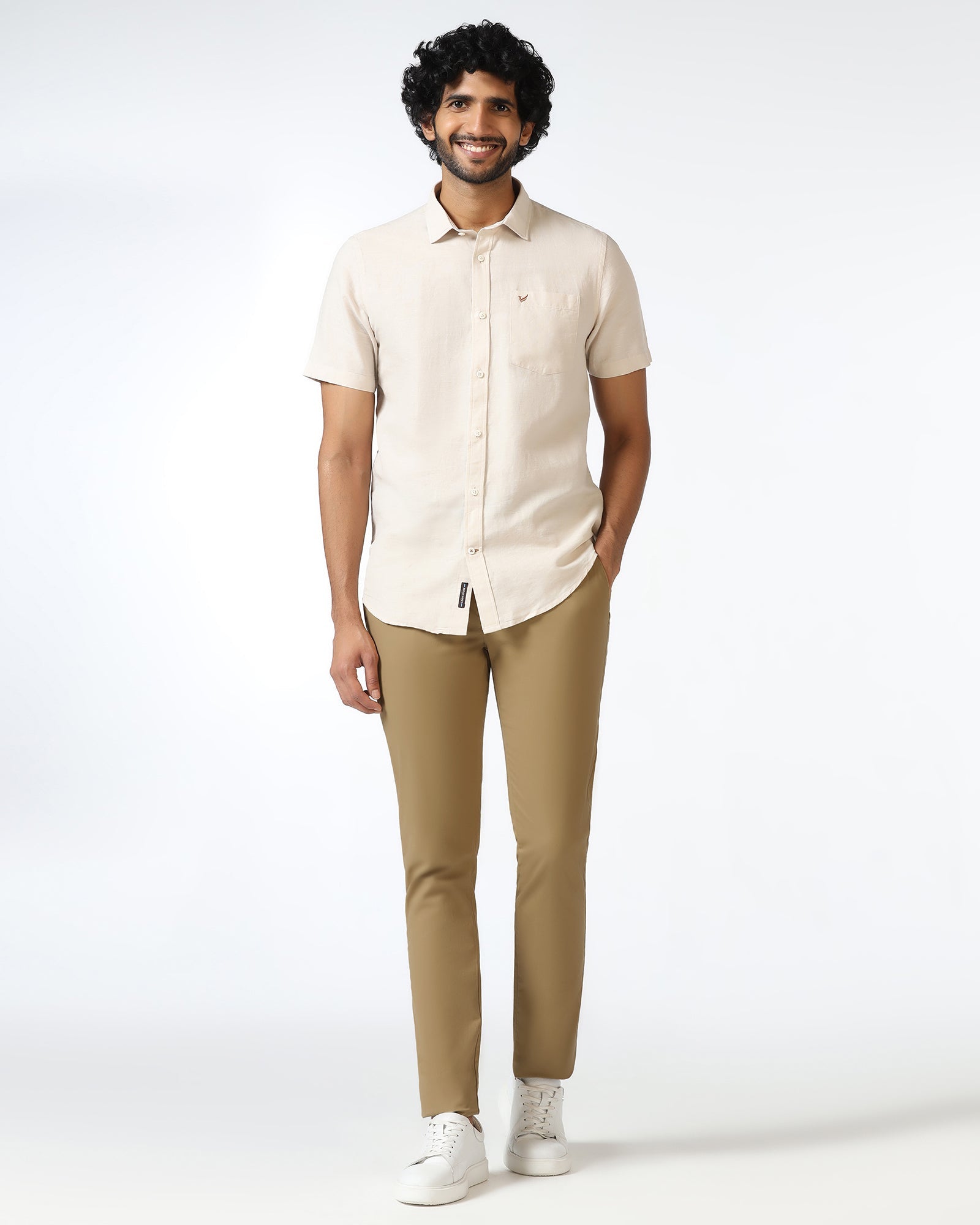 Khaki Solid Khakis - Mario