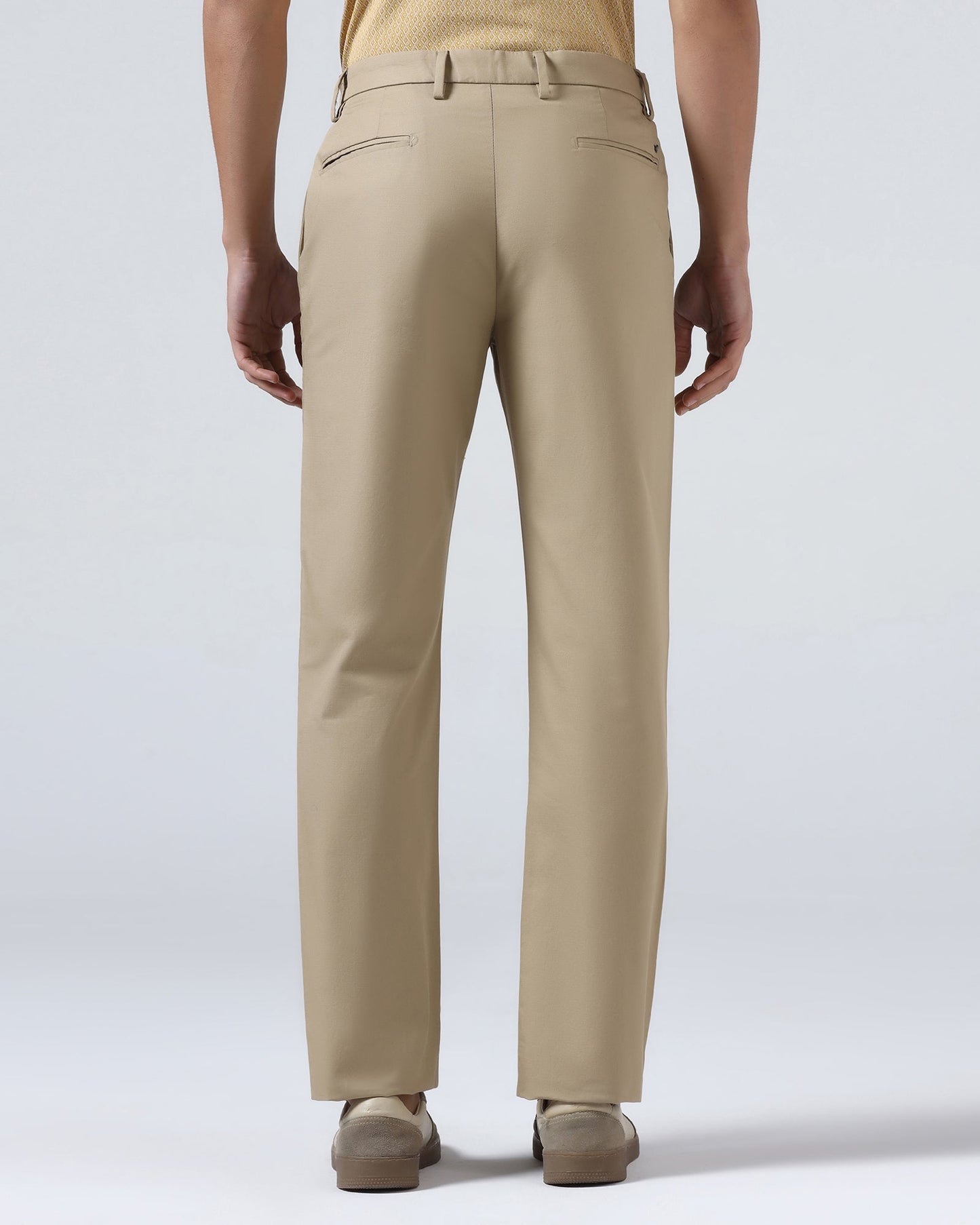 Khaki Textured Khakis - Oak