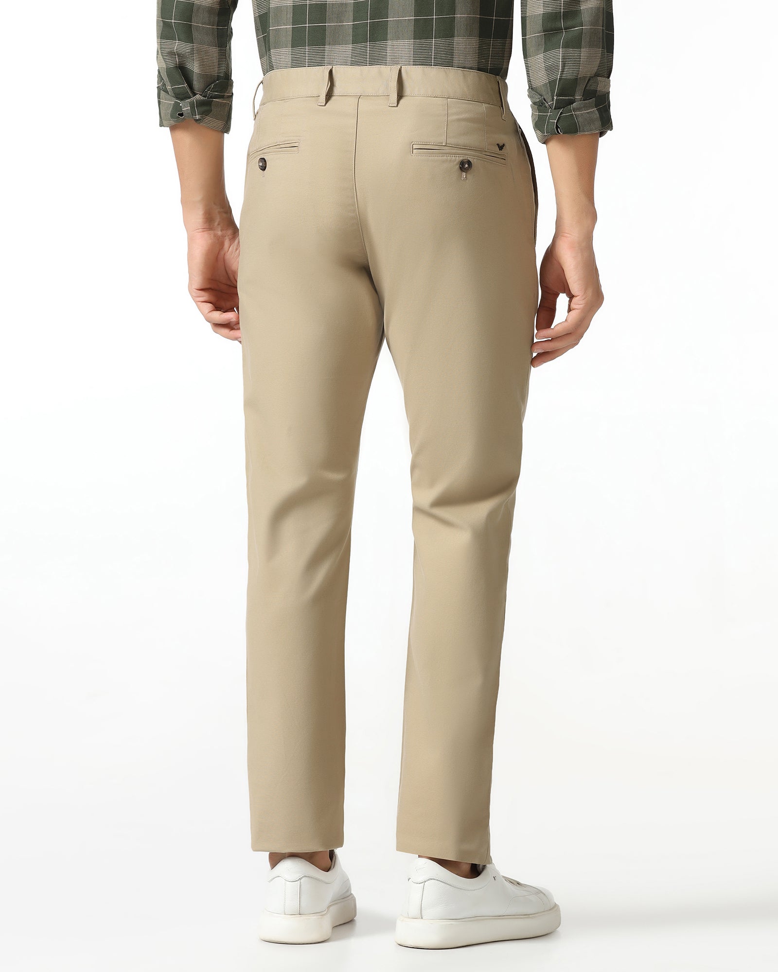 Khaki Textured Khakis - Kary