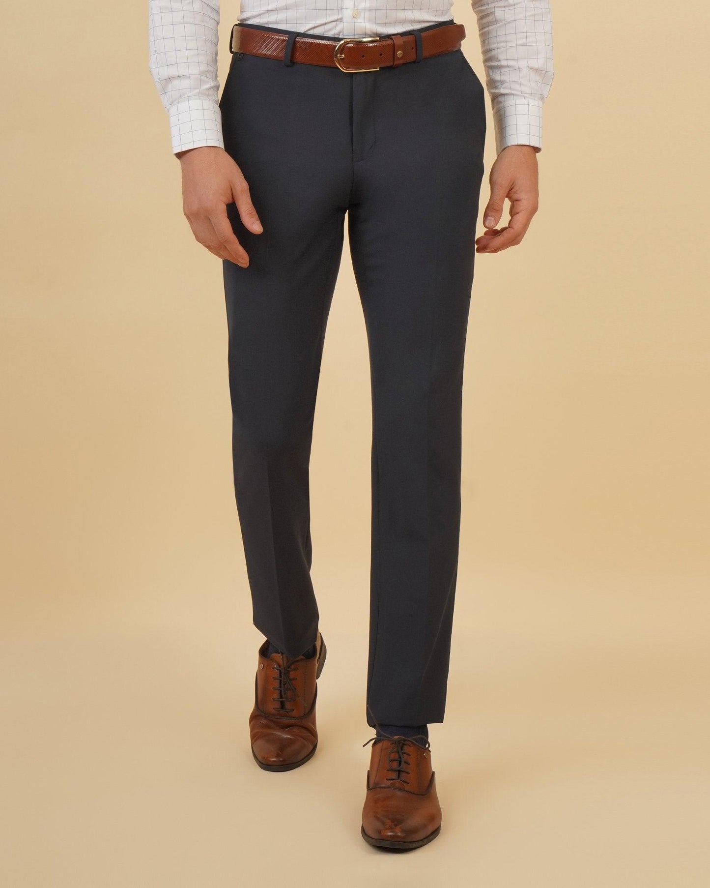 Kios Formal Classic Stretch Trouser In Navy (B95 Fit)