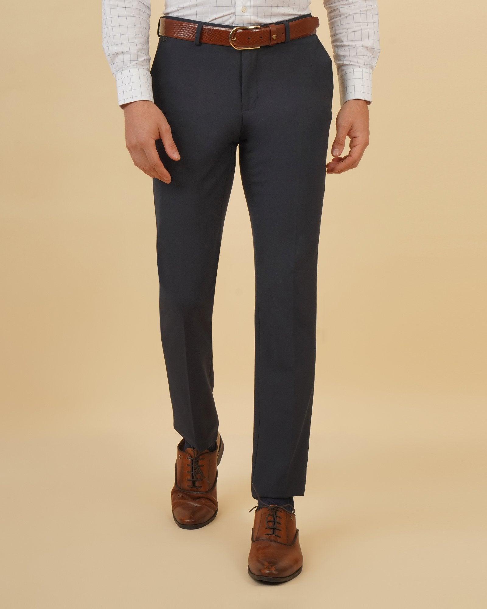 Kios Formal Classic Stretch Trouser In Navy (B95 Fit)