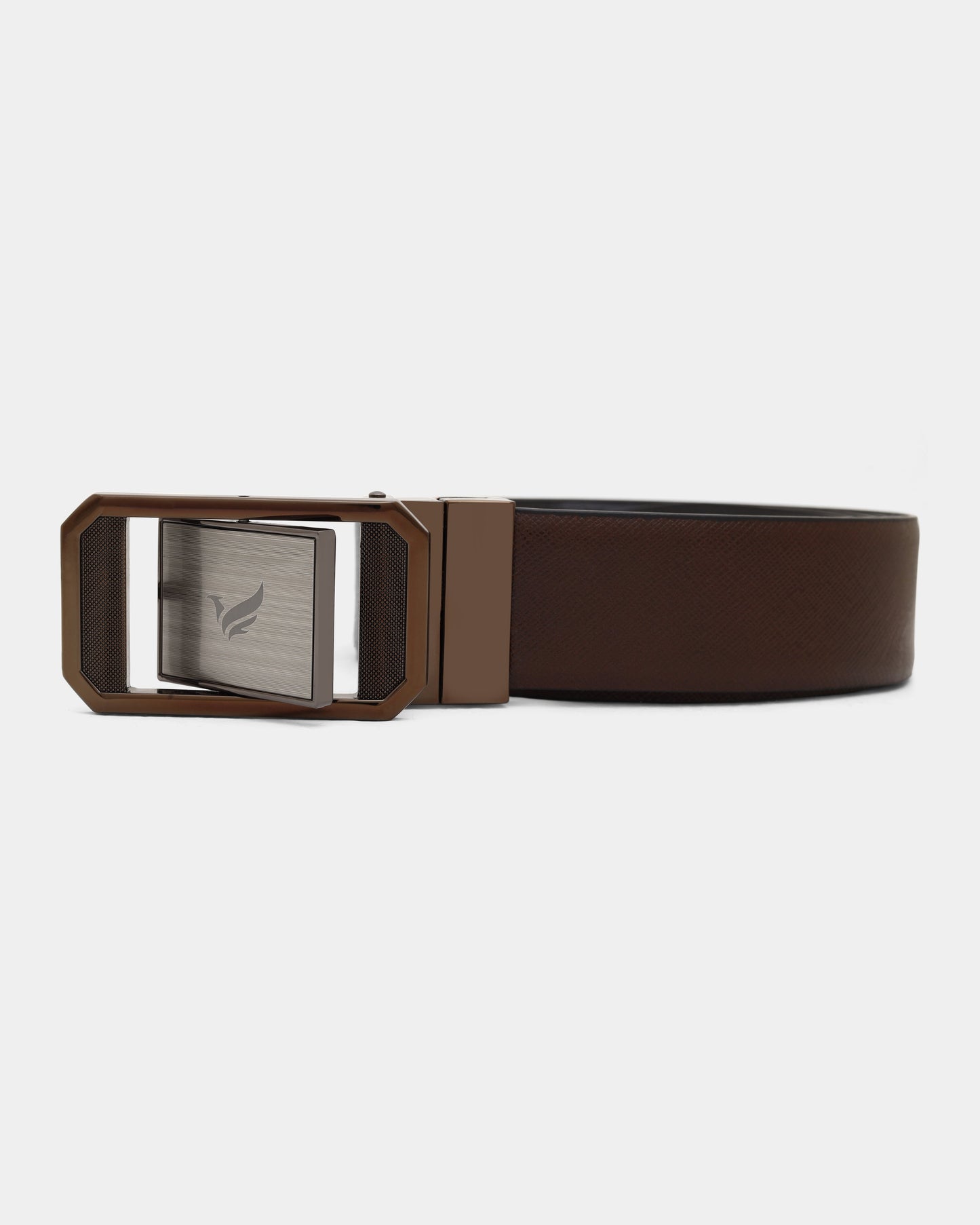 6-in-1 Reversible Leather Black & Brown Belt Gift Set - Averno
