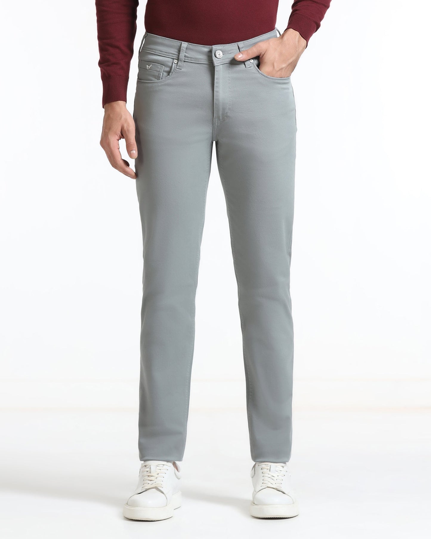 Light Blue Bleed Zero Slim Comfort Jeans - Rene