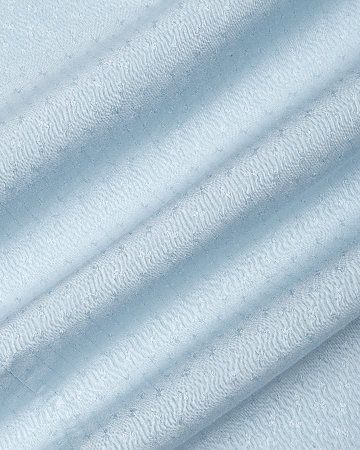 Light Blue Check Shirt - Shadow