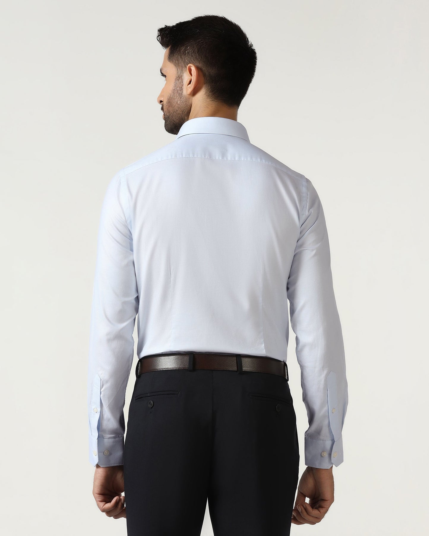 Light Blue Solid Shirt - Rally