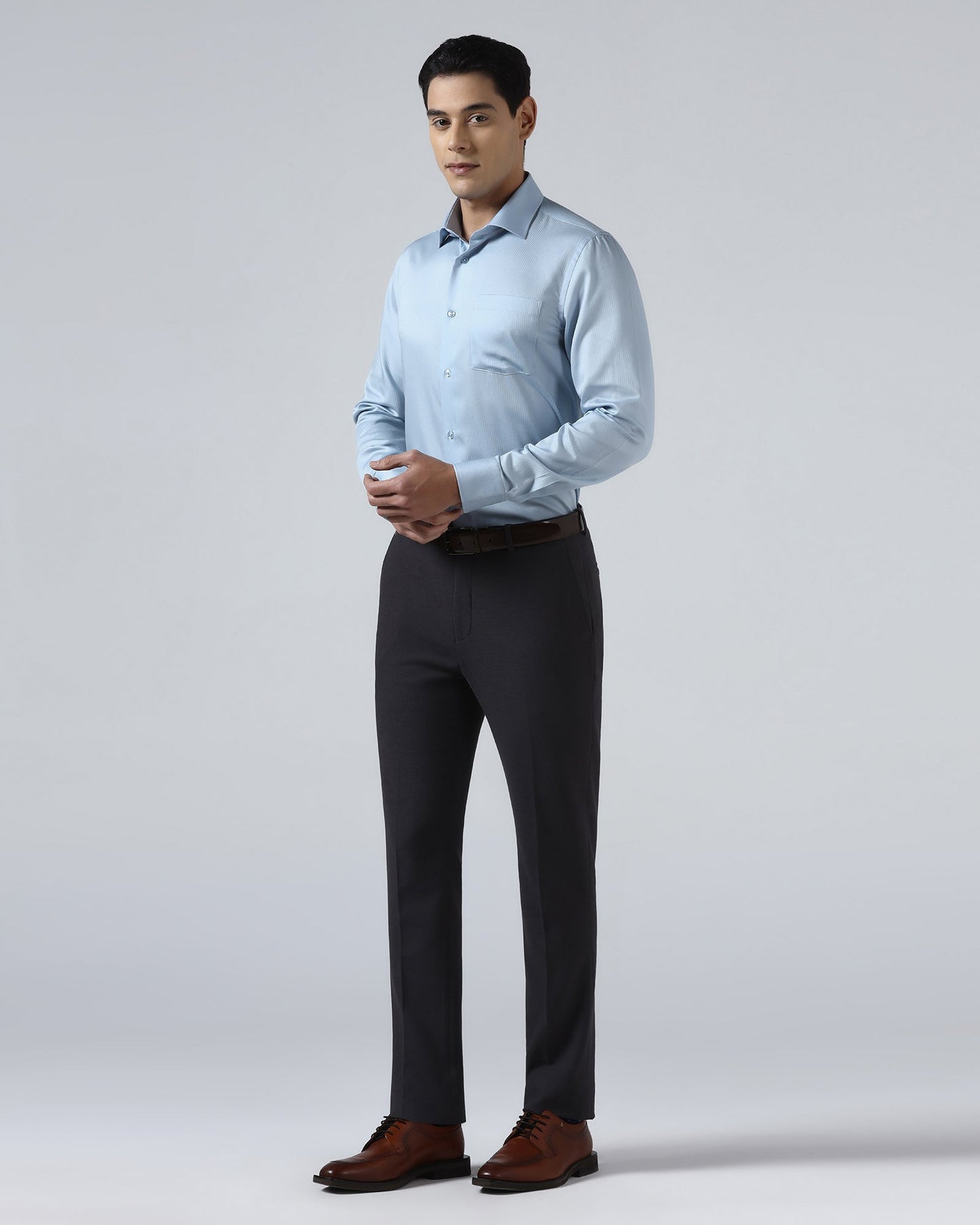 Light Blue Stripe Shirt - Syros