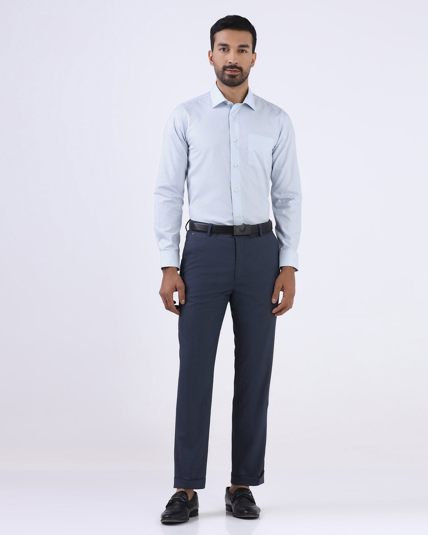 Light Blue Textured Shirt - Thorn