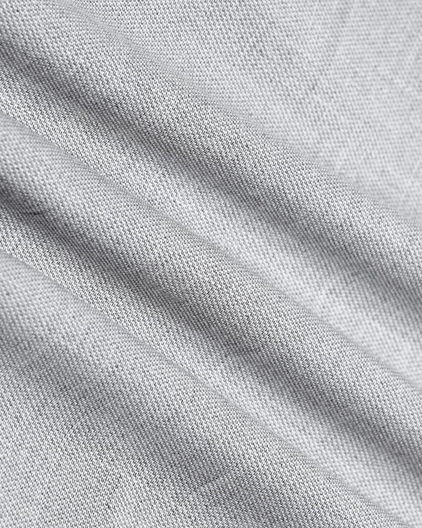 Light Grey Textured Trouser - Marta