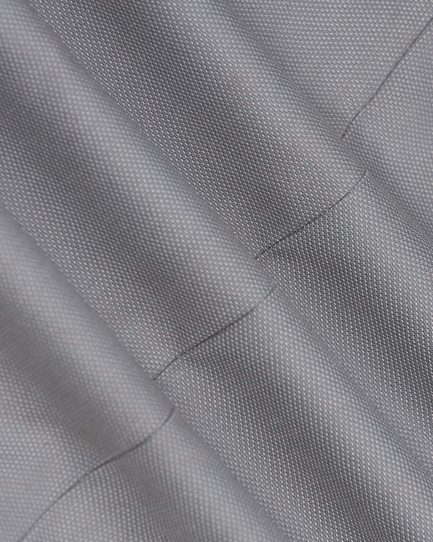 Light Grey Textured Trouser - Monk