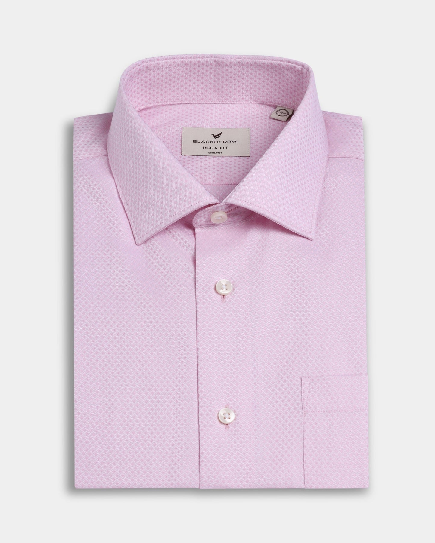 Light Pink Textured Shirt - Bernard