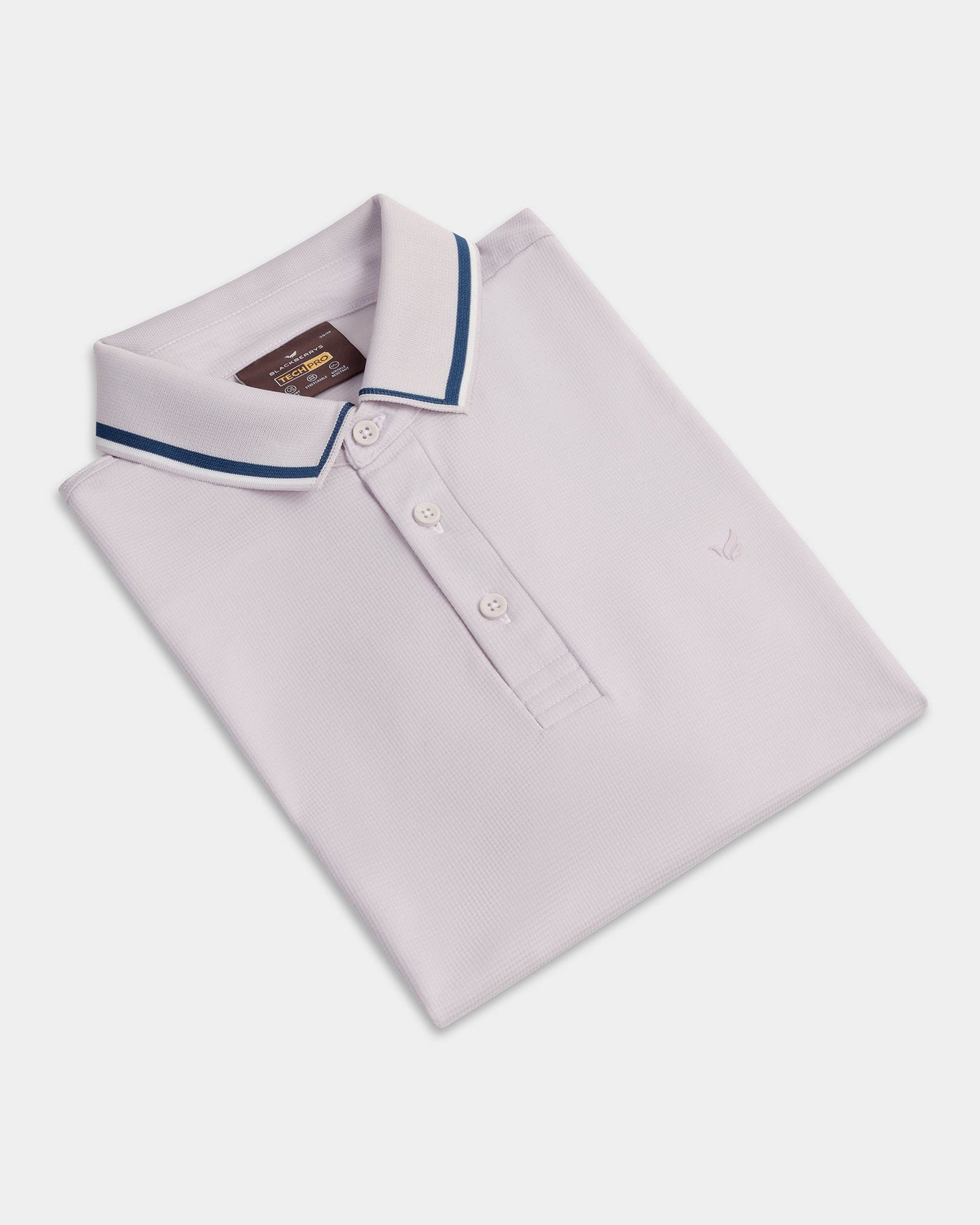 Light Purple TechPro Textured Polo - Titan