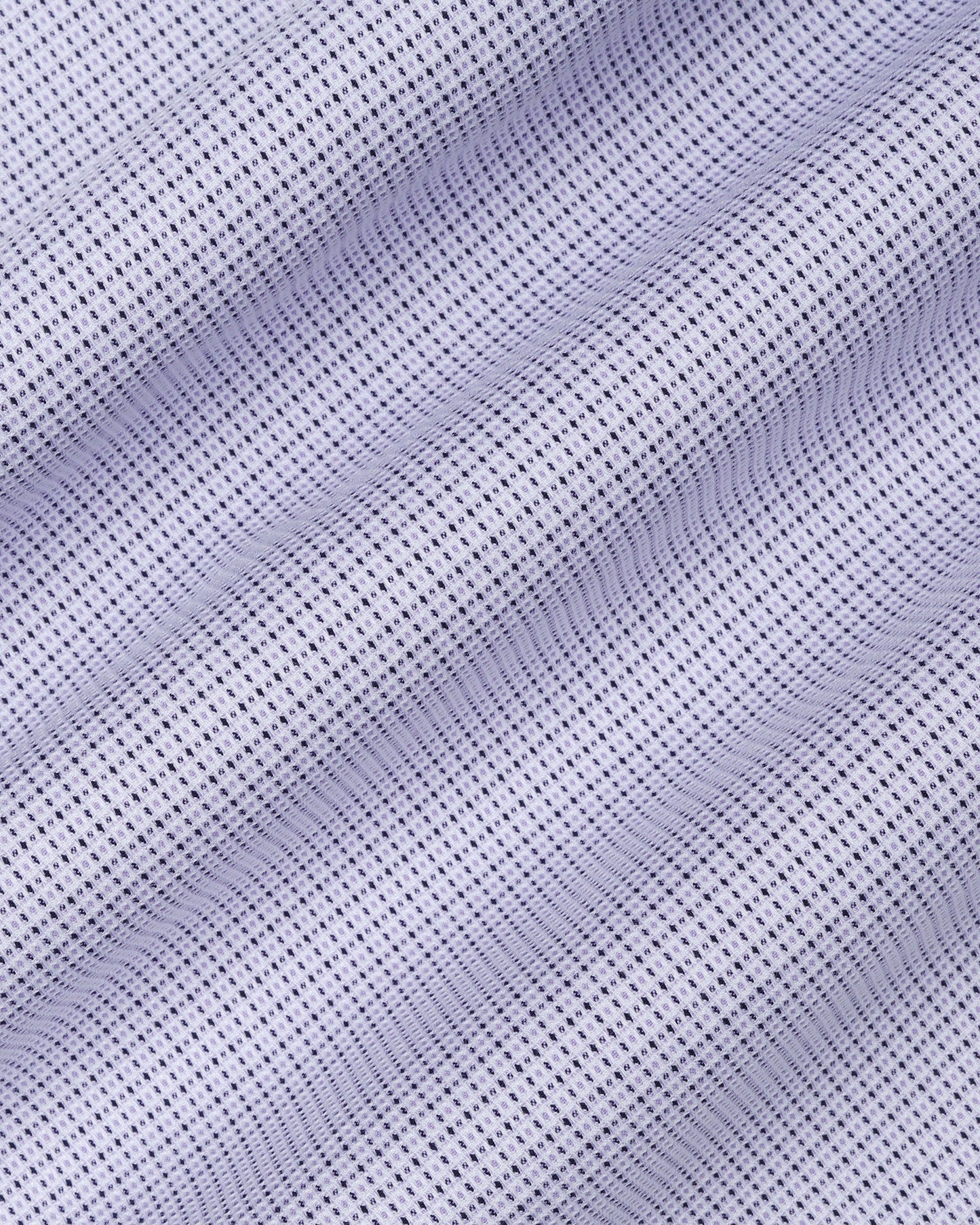 Lilac Non Iron Textured Shirt - Ethan