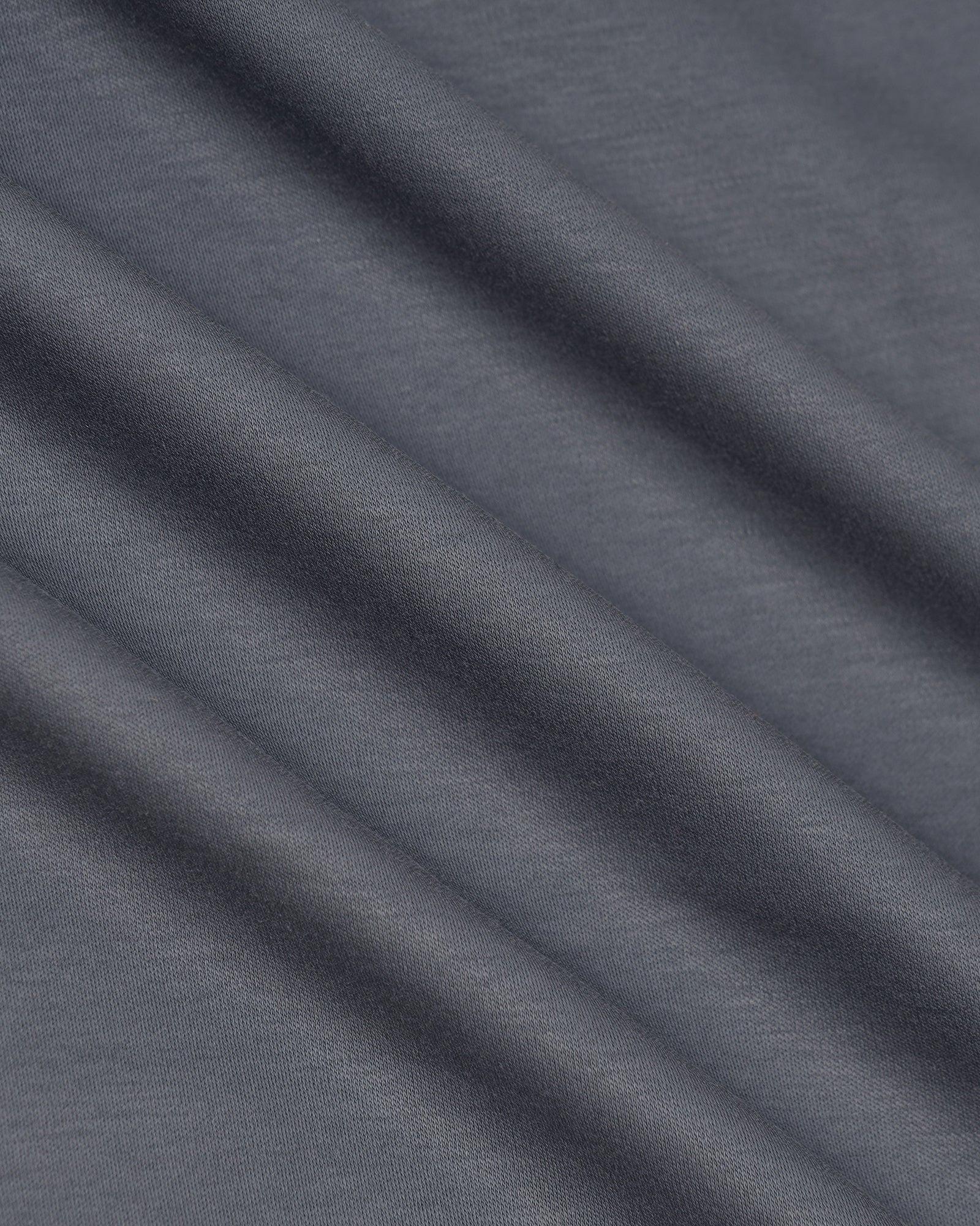 Luxe Polo Charcoal Grey Solid T-Shirt - Toll