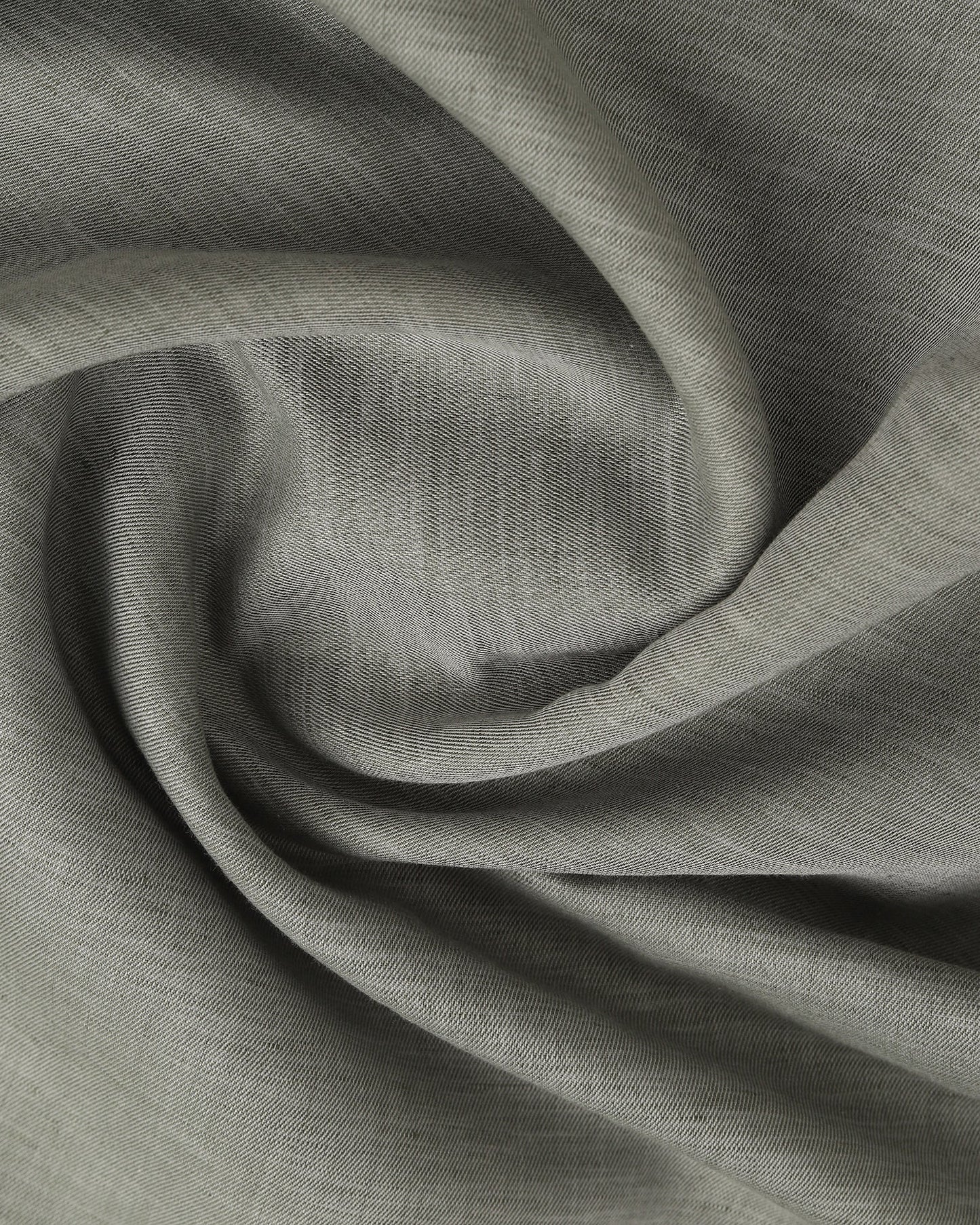 Luxe Linen Formal Grey Textured Shirt - Veltry