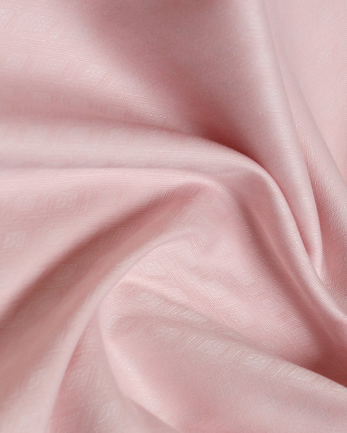 Luxe Formal Peach Jacquard Shirt - Castle