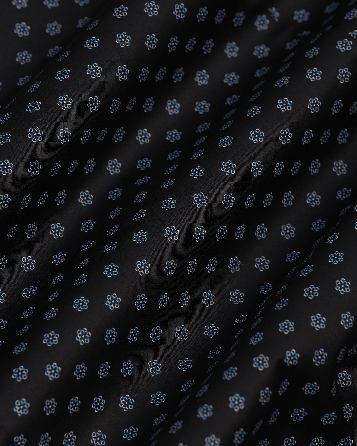 Formal Black Printed Shirt - Title
