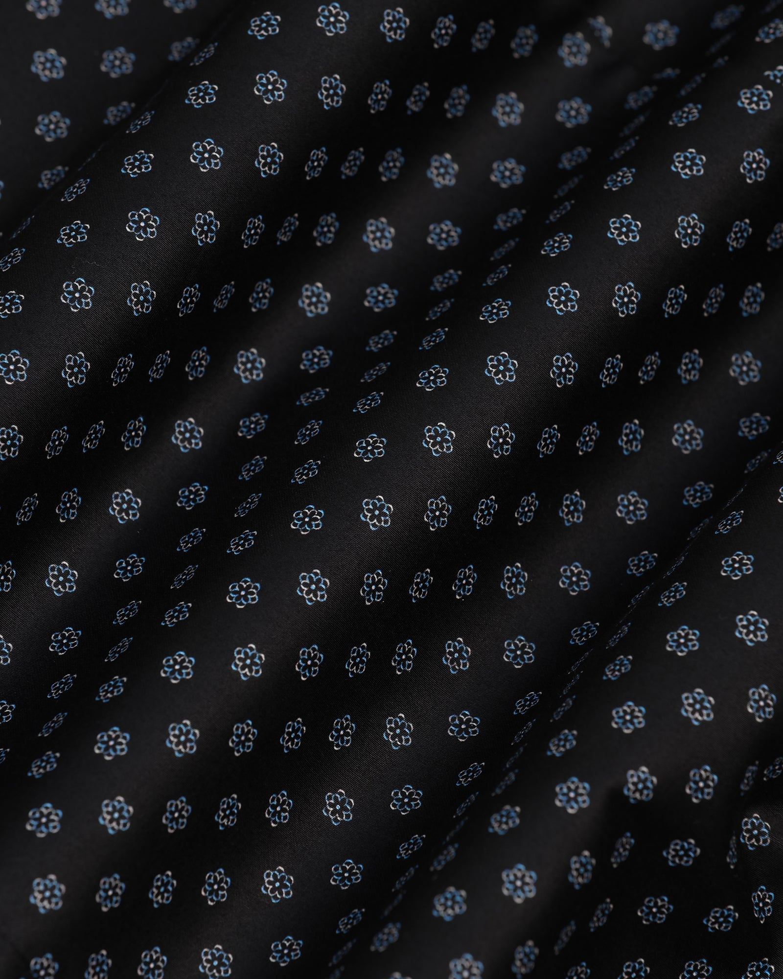 Formal Black Printed Shirt - Title