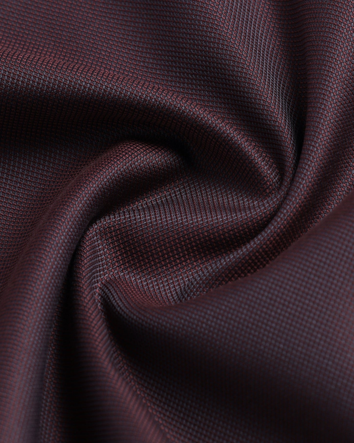 Maroon Non Iron Textured Shirt - Eliot