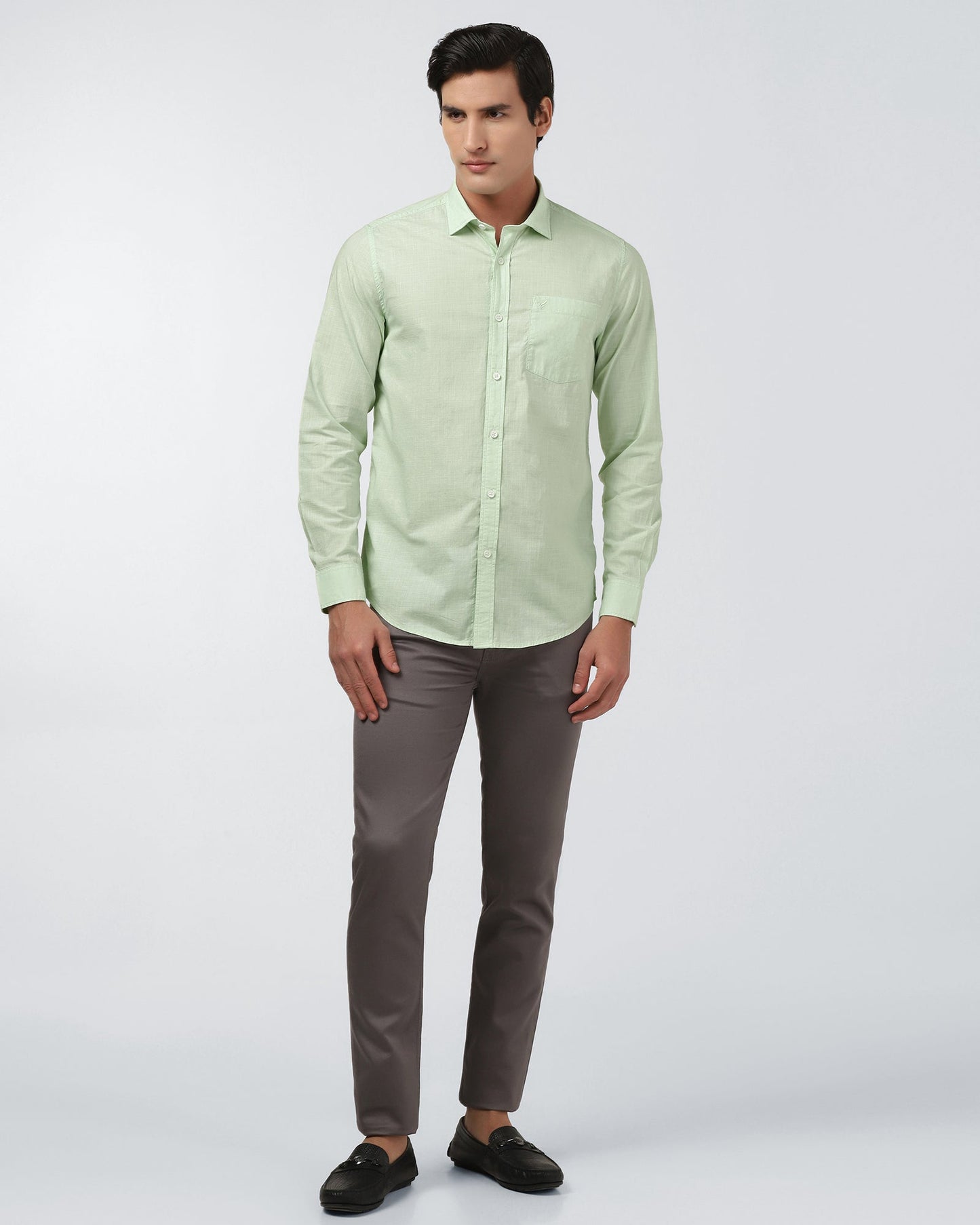 Mint Solid Shirt - Gobert