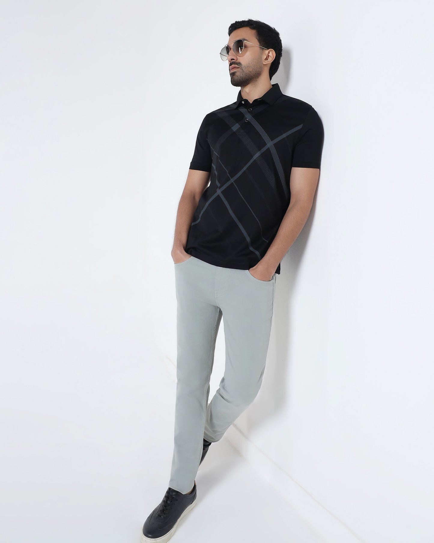 Mint Bleed Zero Slim Fit Jeans - Rene