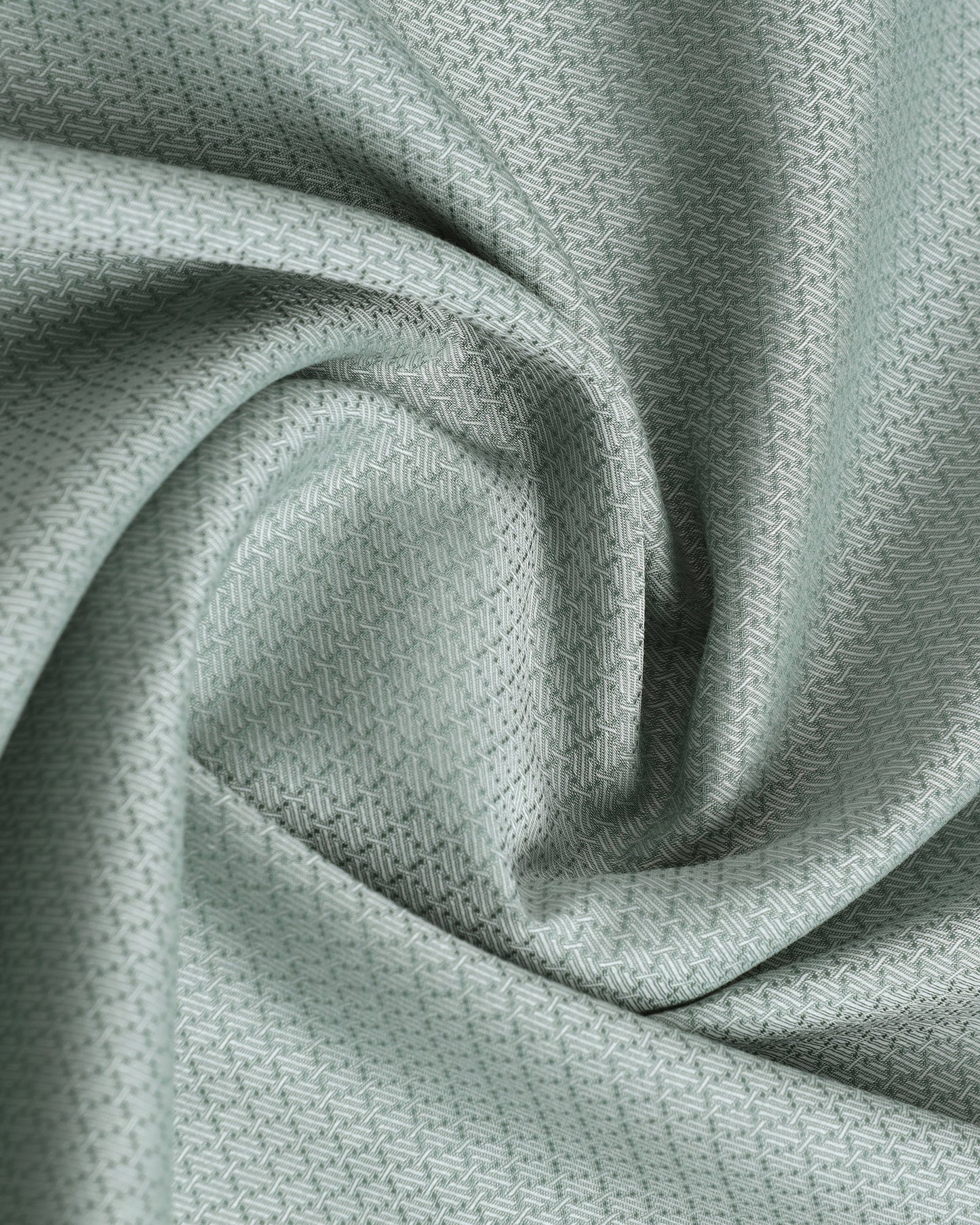 Mint Non Iron Textured Shirt - Emerald