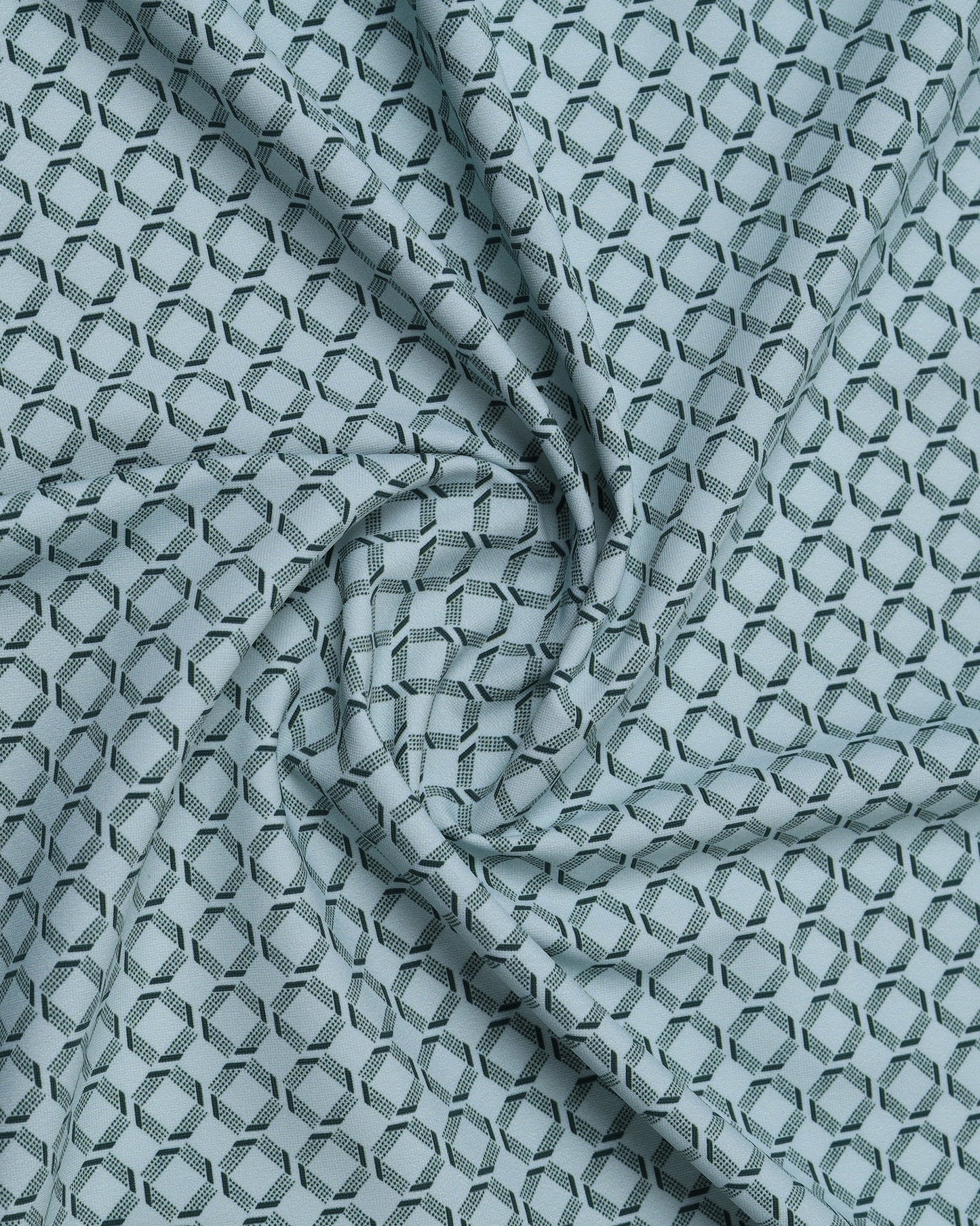 Mint TechPro Printed Shirt - Fossil