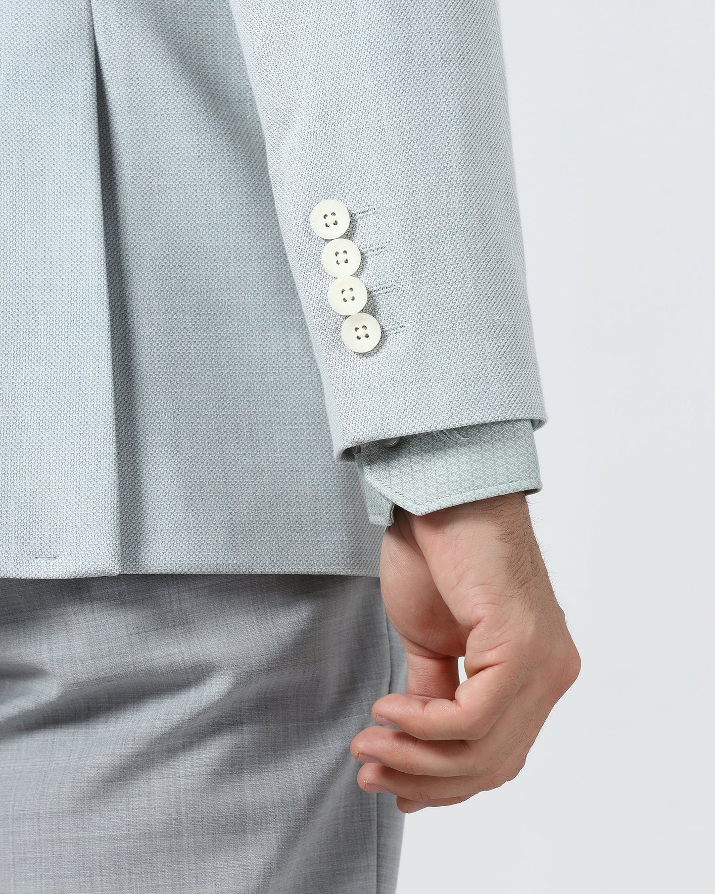Mint Textured Blazer - Watson