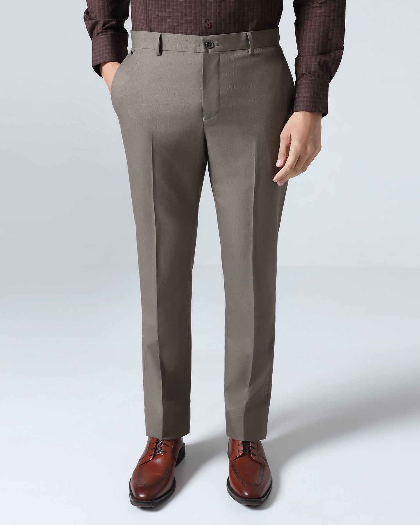 Mouse Textured Trouser - Peroni