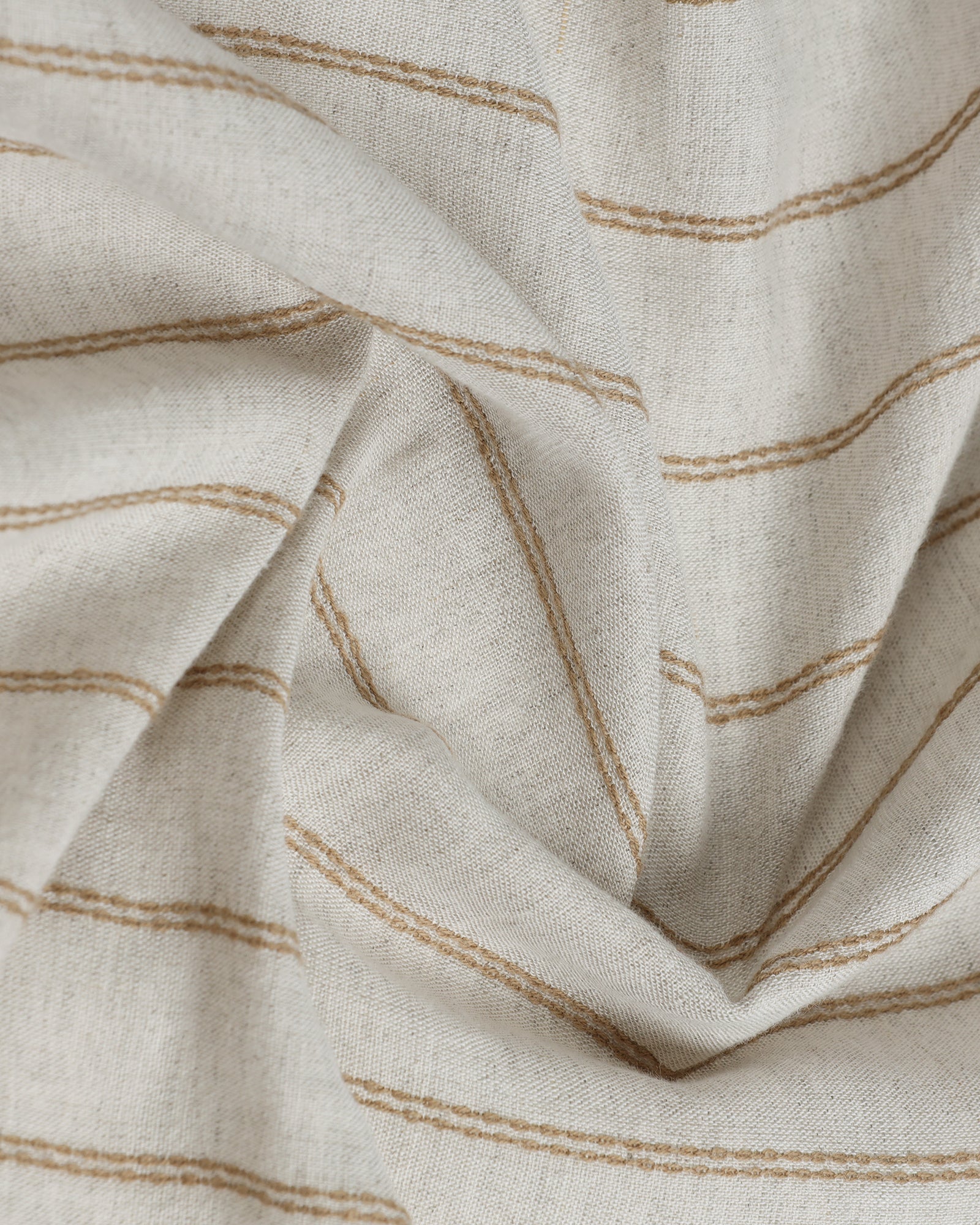 Natural Linen Stripe Shirt - Raydon