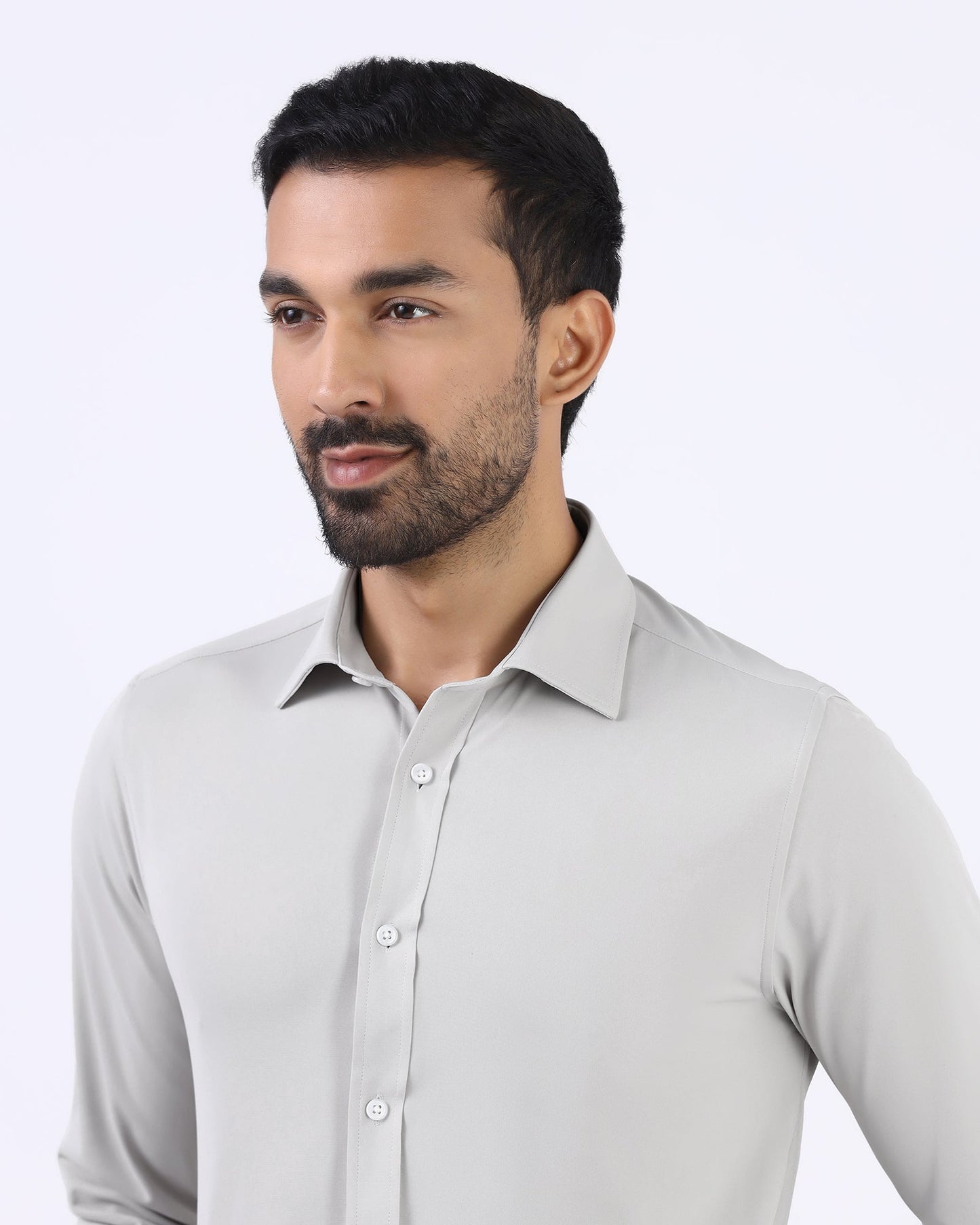 Natural Non Iron Solid Shirt - Electra E