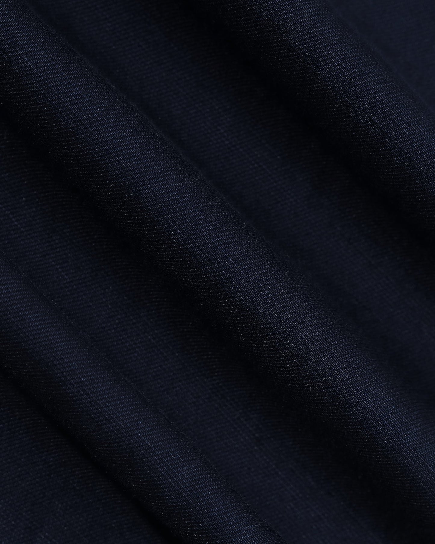 Navy Linen Solid Khakis - Hazel
