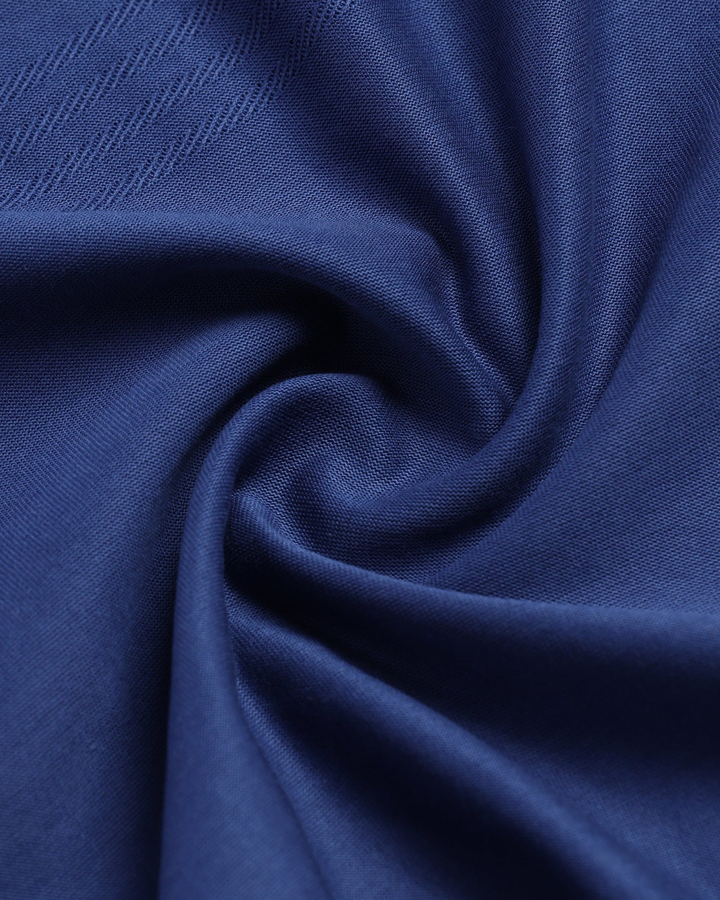 Navy Textured Polo - Peek