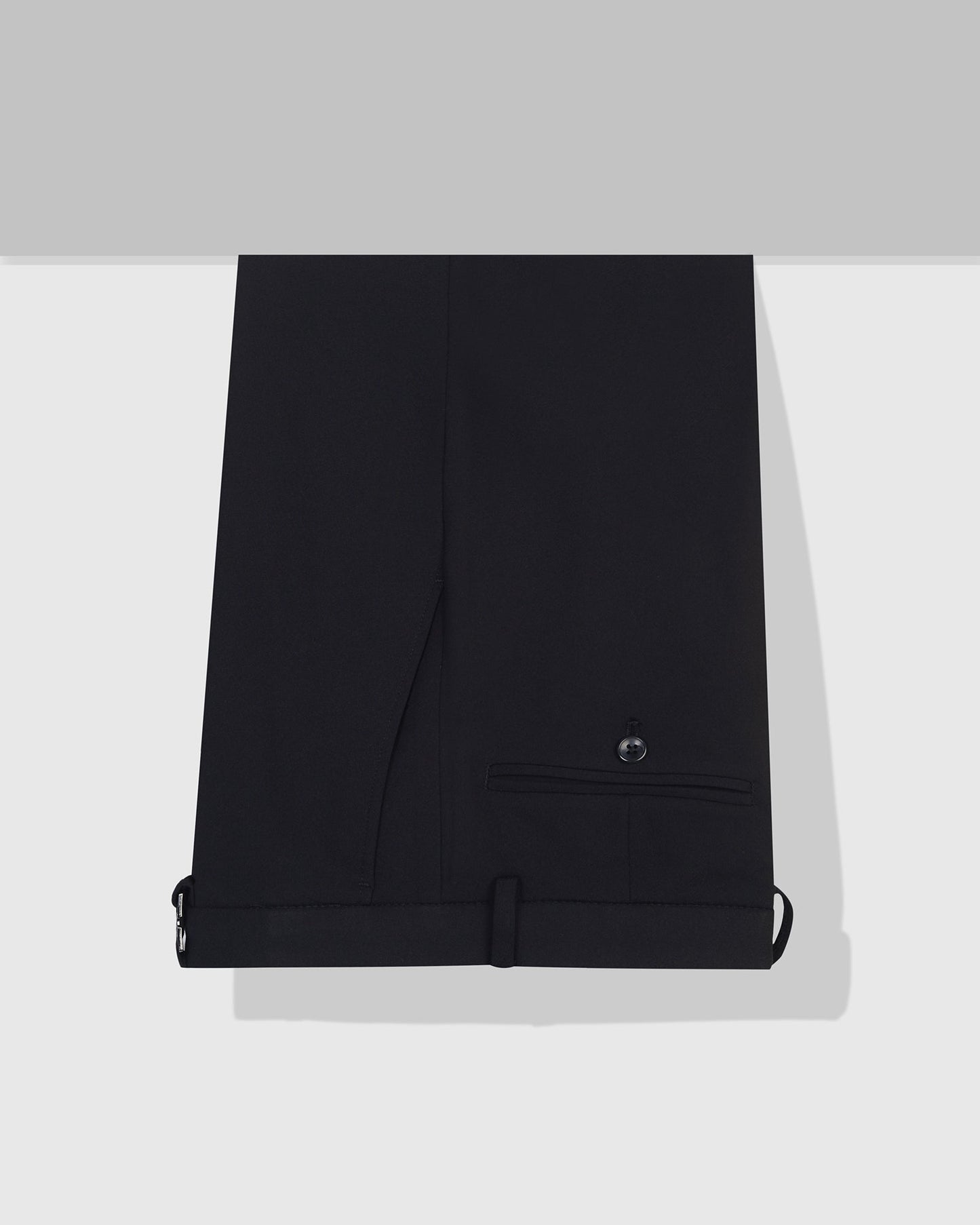 Navy Solid Trouser - Oak