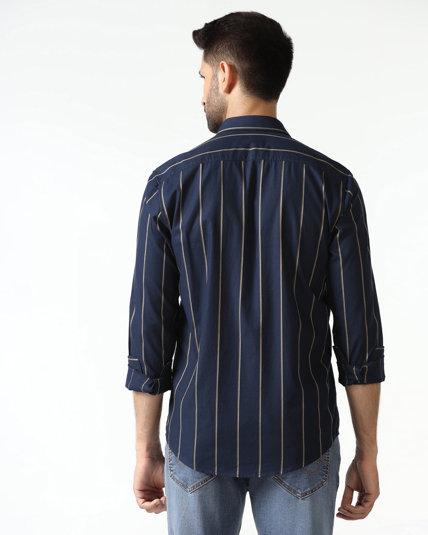 Navy Stripe Shirt - Huon