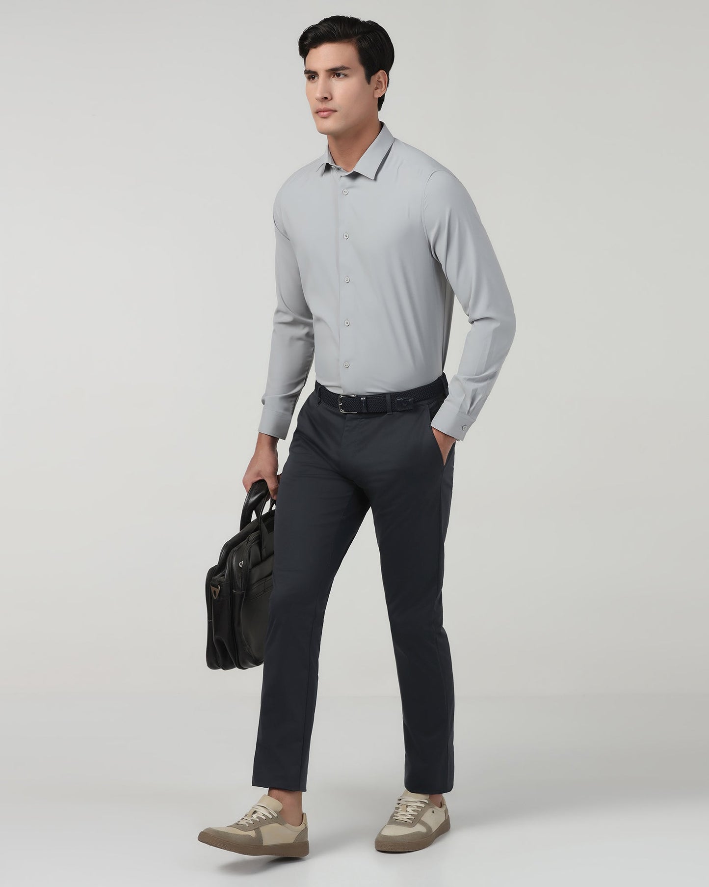 Navy TechPro Solid Khakis - Yukon