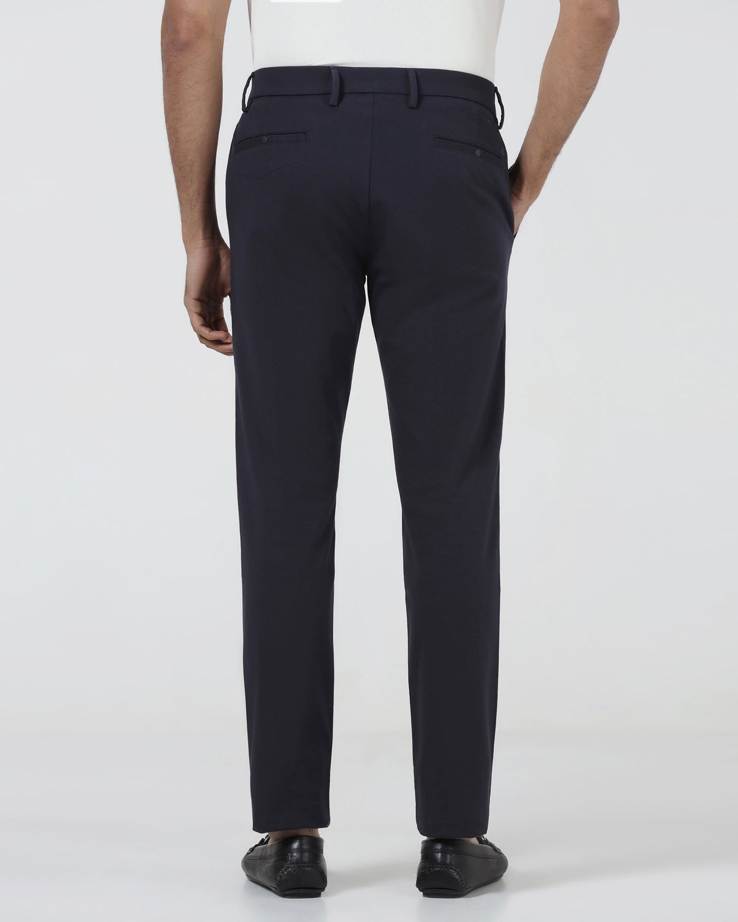 Navy TechPro Textured Khakis - Pando