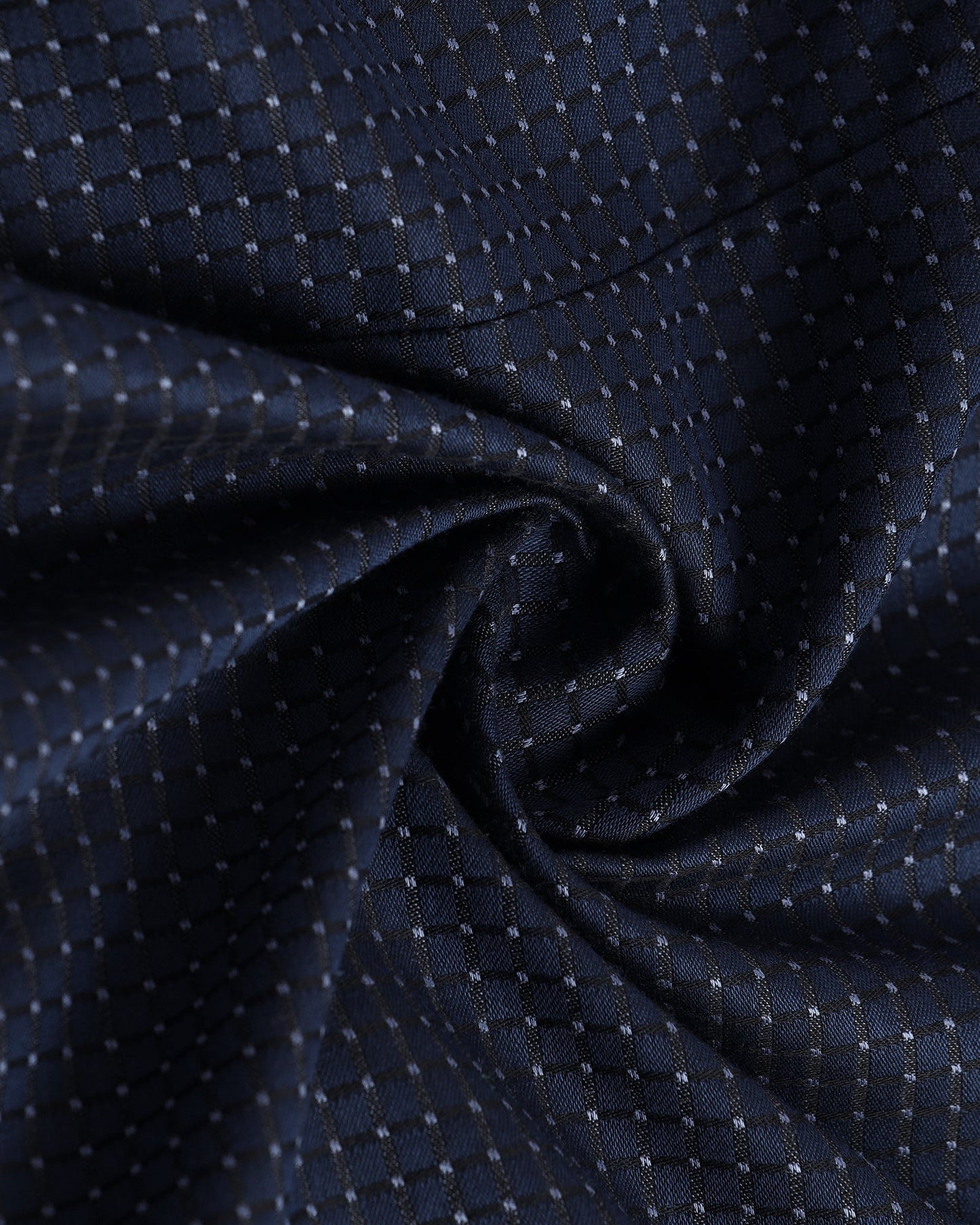 Navy Textured Shirt - Atlas