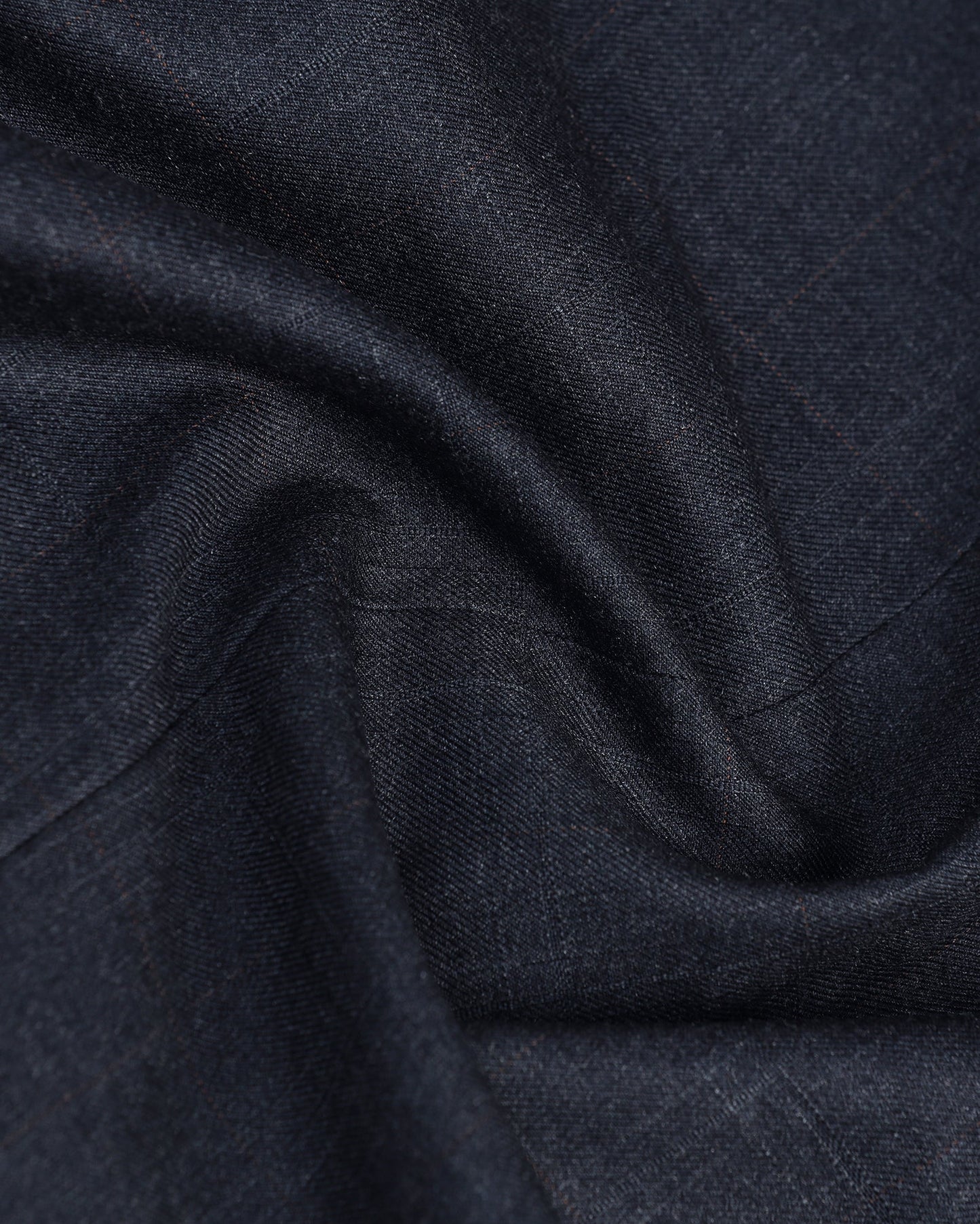 Navy Two Piece Check Suit - Donet