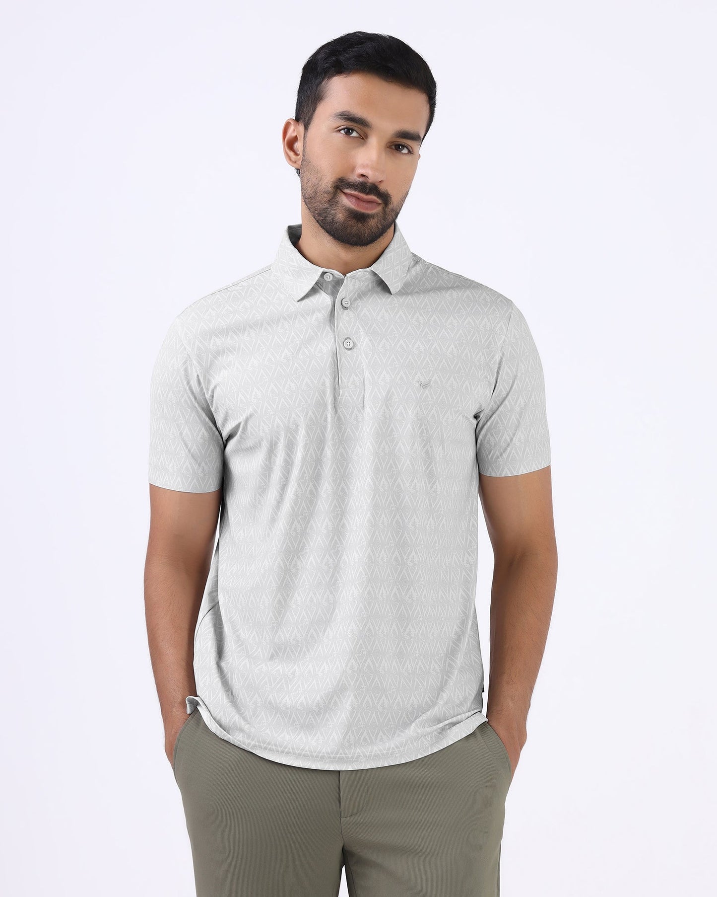 Off White TechPro Printed Polo - Peeves
