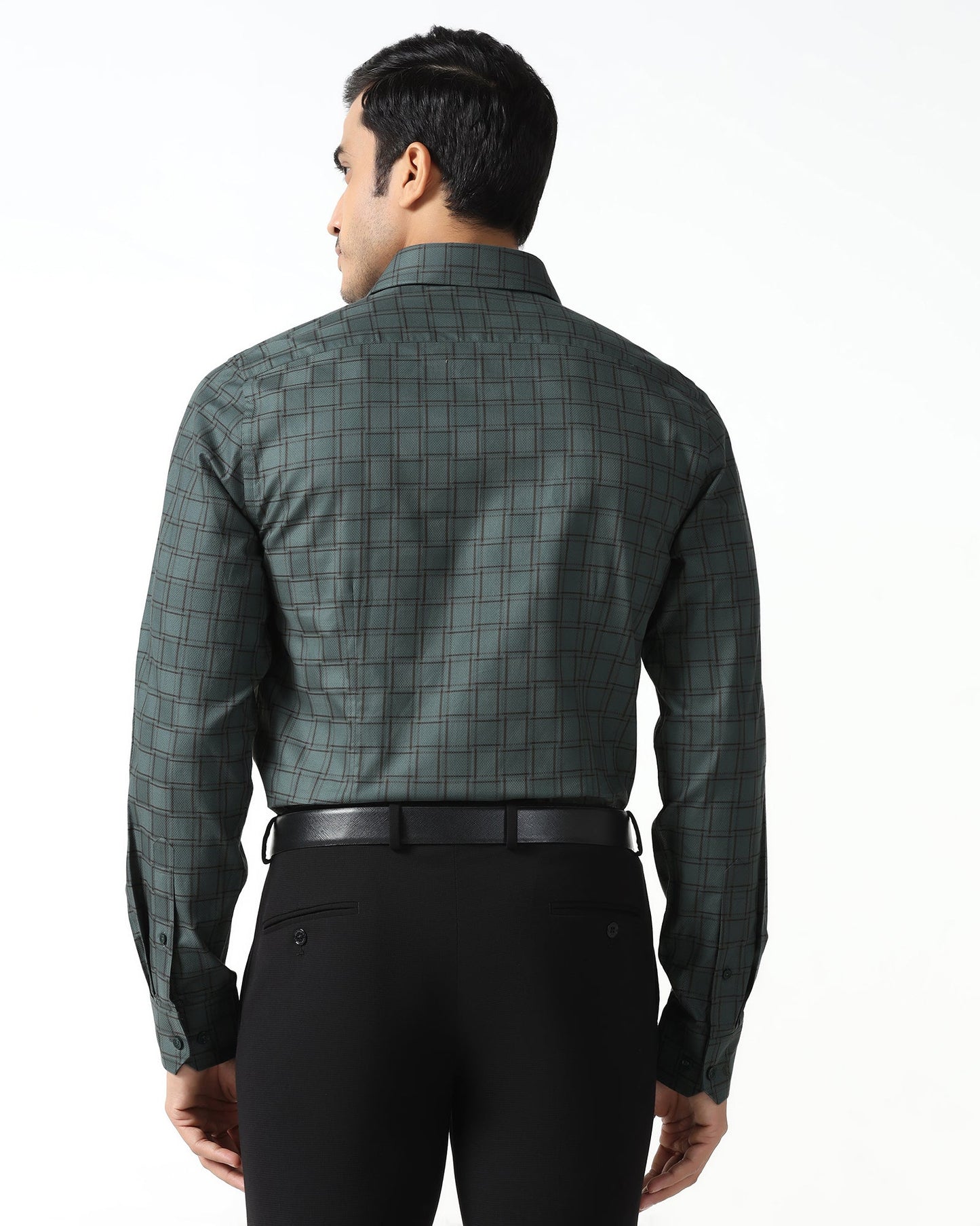 Olive Check Shirt - Ratio