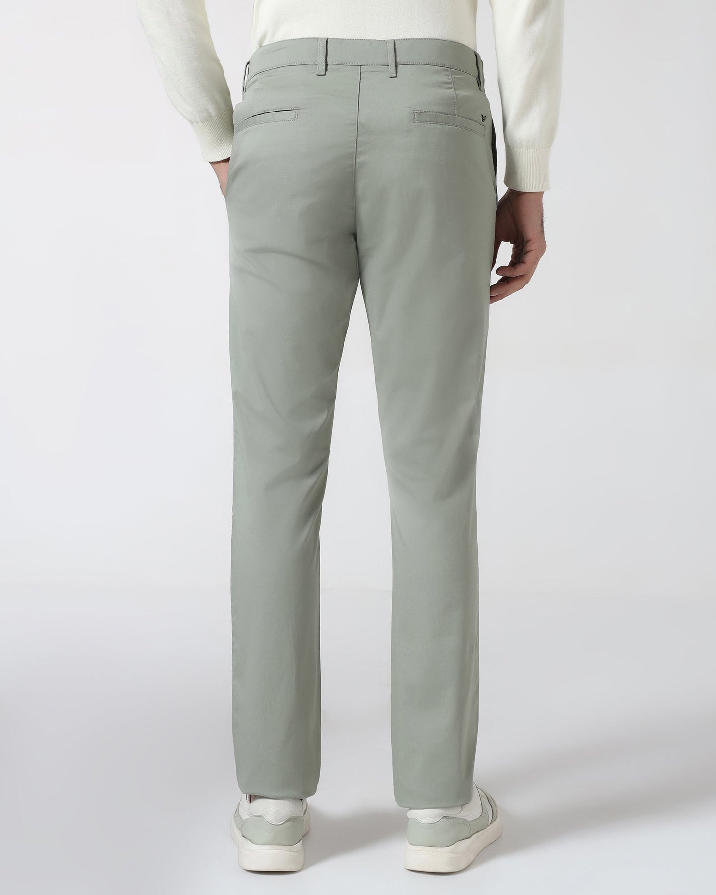 Olive Solid Khakis - Hemlock