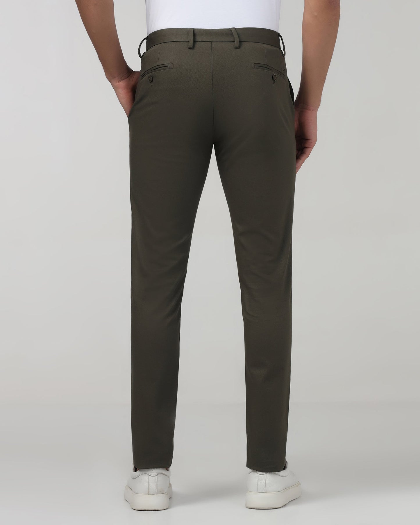 Olive Textured Khakis - Ibis