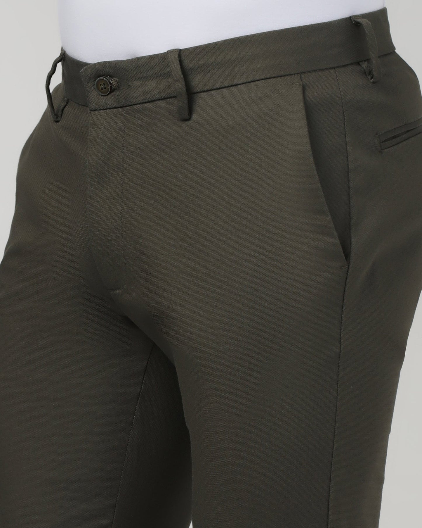 Olive Textured Khakis - Ibis