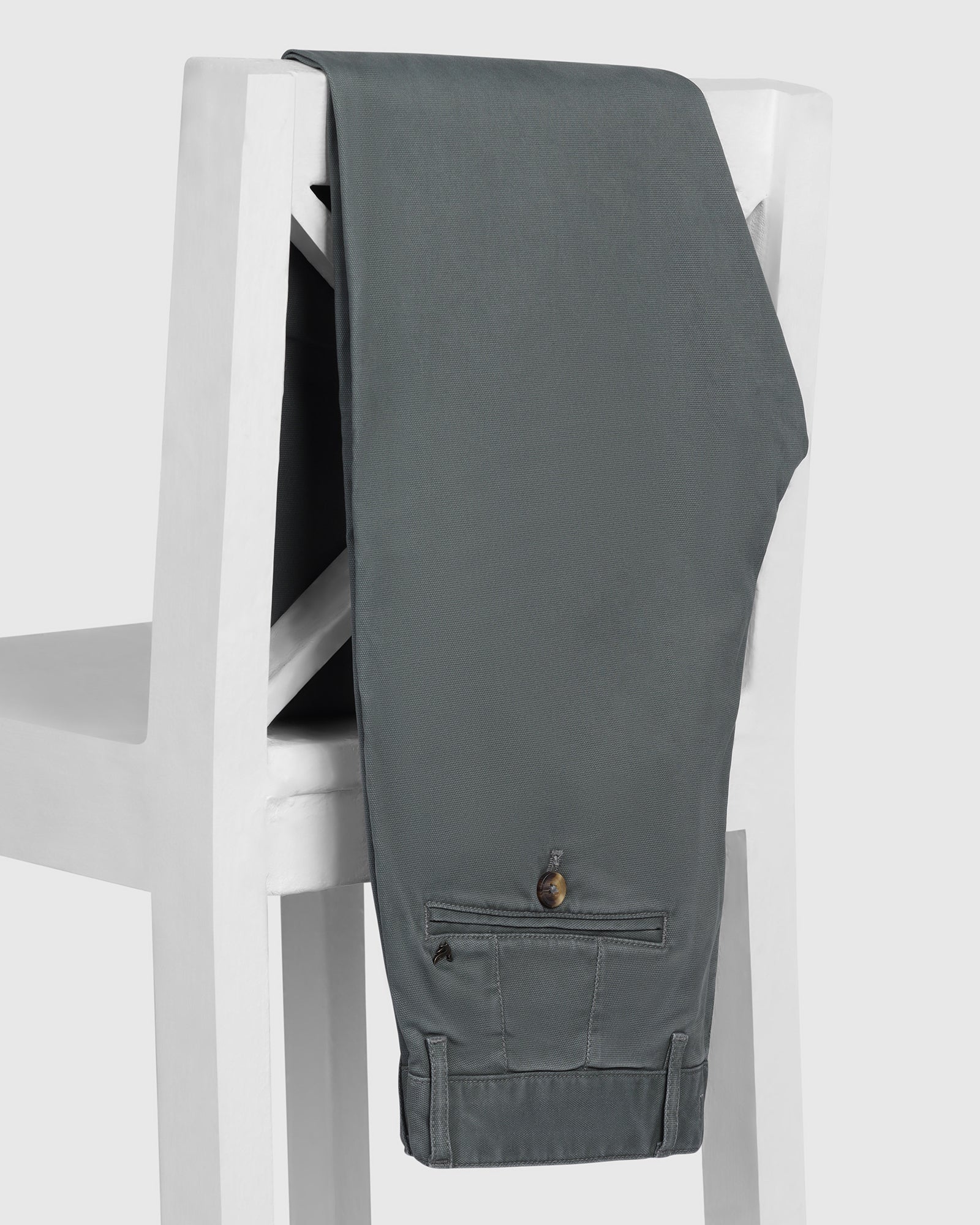 Olive Textured Khakis - Kary
