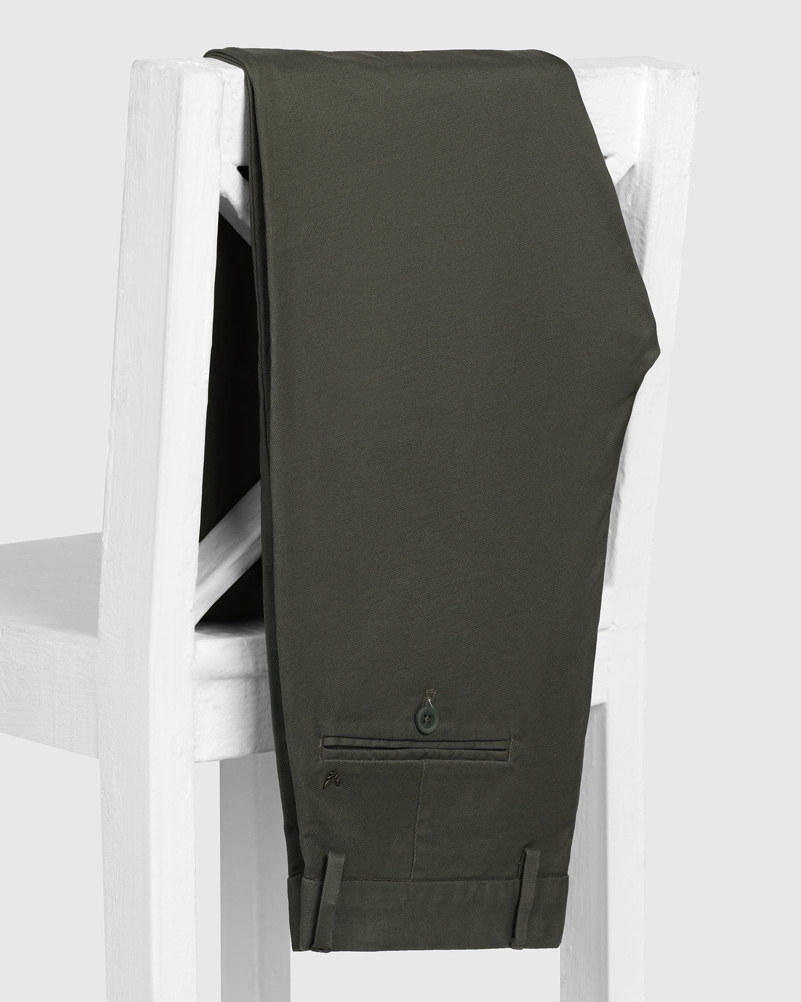 Olive Textured Khakis - Murray