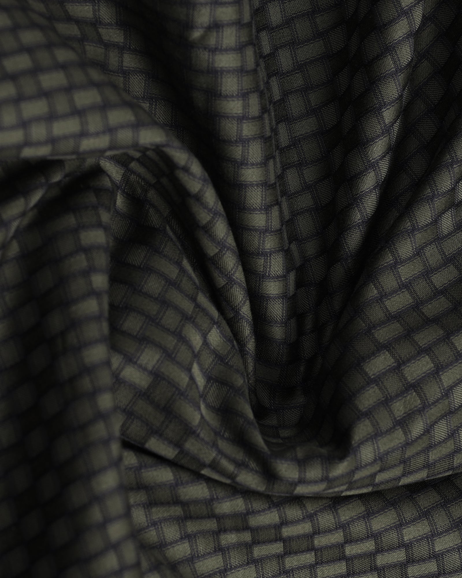 Olive Textured Shirt - Roster