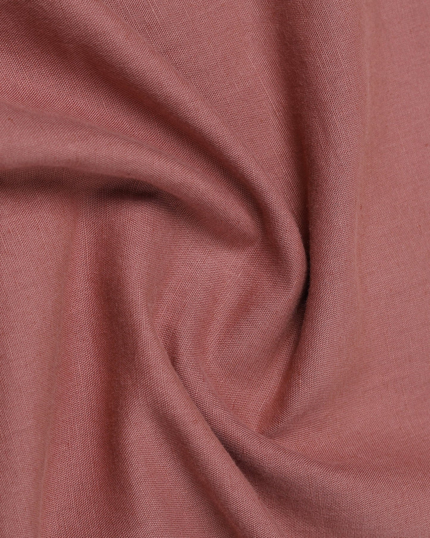 Peach Linen Solid Shirt - Cleo